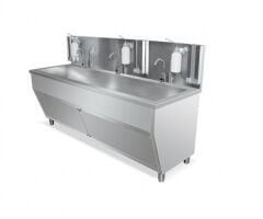 Üçlü Fotoselli Musluklu El Yıkama Evyesi