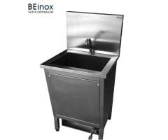 Ayak Kumandalı El Yıkama Evyesi Tekli