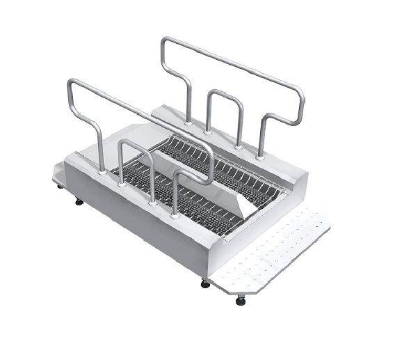 Yatay Fırçalı Taban Altı Temizleme Cihazı