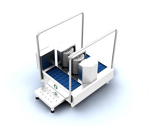Dikey Fırçalı Çizme Temizleme Cihazı