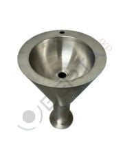 Paslanmaz Çelik Ayaklı Huni Lavabo