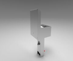 Tek Kişilik İkili Ayaktan Pedallı El Yıkama Evyesi