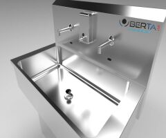 İki Kişilik Fotoselli El Yıkama Evyesi