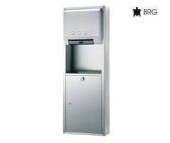 Sıva Üstü Fotoselli Kağıt Havlu ve Çöp Kovası Kombine Sistemi