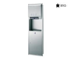 Sıva Altı Fotoselli Kağıt Havlu ve Çöp Kovası Kombine Sistemi