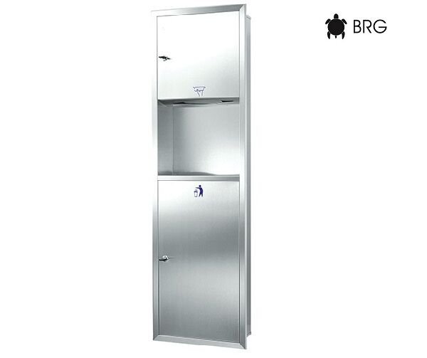 Sıva Altı/Sıva Üstü Kağıt Havlu Çöp Kovası Dolap Sistemi 23 lt