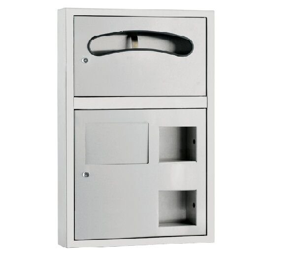 WC Kağıt Verici Klozet Kapak Kağıtlık Çöp Kova Seti