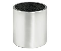 Silindir Çemberli Paslanmaz Saksı