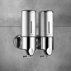 T Çekmeli Paslanmaz Sıvı Sabunluk Ve Şampuan Verici (Tekli - İkili - Üçlü)