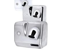 Duvara Monte Saç ve Vücut Kurutma Cihazı Start Stop Butonlu