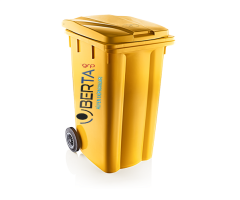 Çöp Konteyneri 240 Lt Sarı