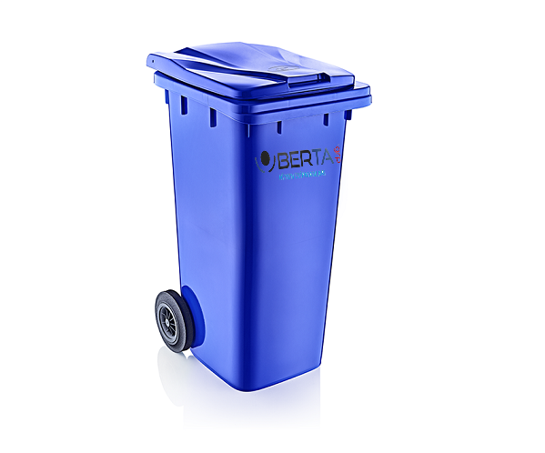 Çöp Konteyneri 120 Lt Mavi