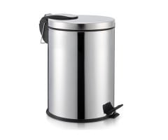 Pedallı Paslanmaz Çöp Kovası 12Lt