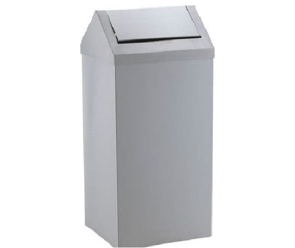 Sallanır Çatı Kapaklı Çöp Kovası 80lt Hacimli