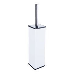 Beyaz Lüks Tuvalet Wc Fırçası Silikonlu