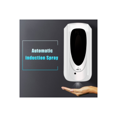 Sensörlü Otomatik Sıvı Sabunluk Dezenfektan Verici Beyaz