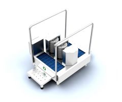 Dikey Fırçalı Çizme Temizleme Cihazı