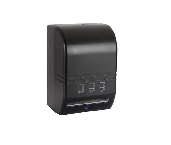 Siyah Fotoselli Kağıt Havlu Verici