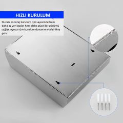 Paslanmaz Kağıt Havlu Verici 400' lü