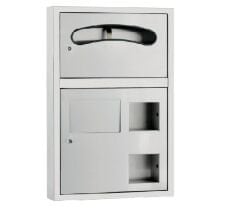 WC Kağıt Verici Klozet Kapak Kağıtlık Çöp Kova Seti