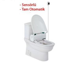 Sensörlü Fotoselli Otomatik Hijyenik Klozet Kapağı