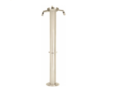 Yuvarlak Paslanmaz Sahil Ve Havuz Duş Sistemi