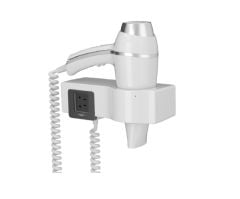 JVD Alteo Otel Tipi Duvara Monte Saç Kurutma Makinesi Traş Prizli