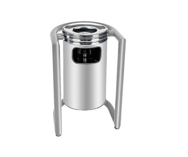 Paslanmaz Dış Mekan Bahçe Tipi Çöp Kovası