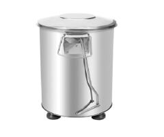 Endüstriyel Pedallı Paslanmaz Çöp Kovası 70Lt