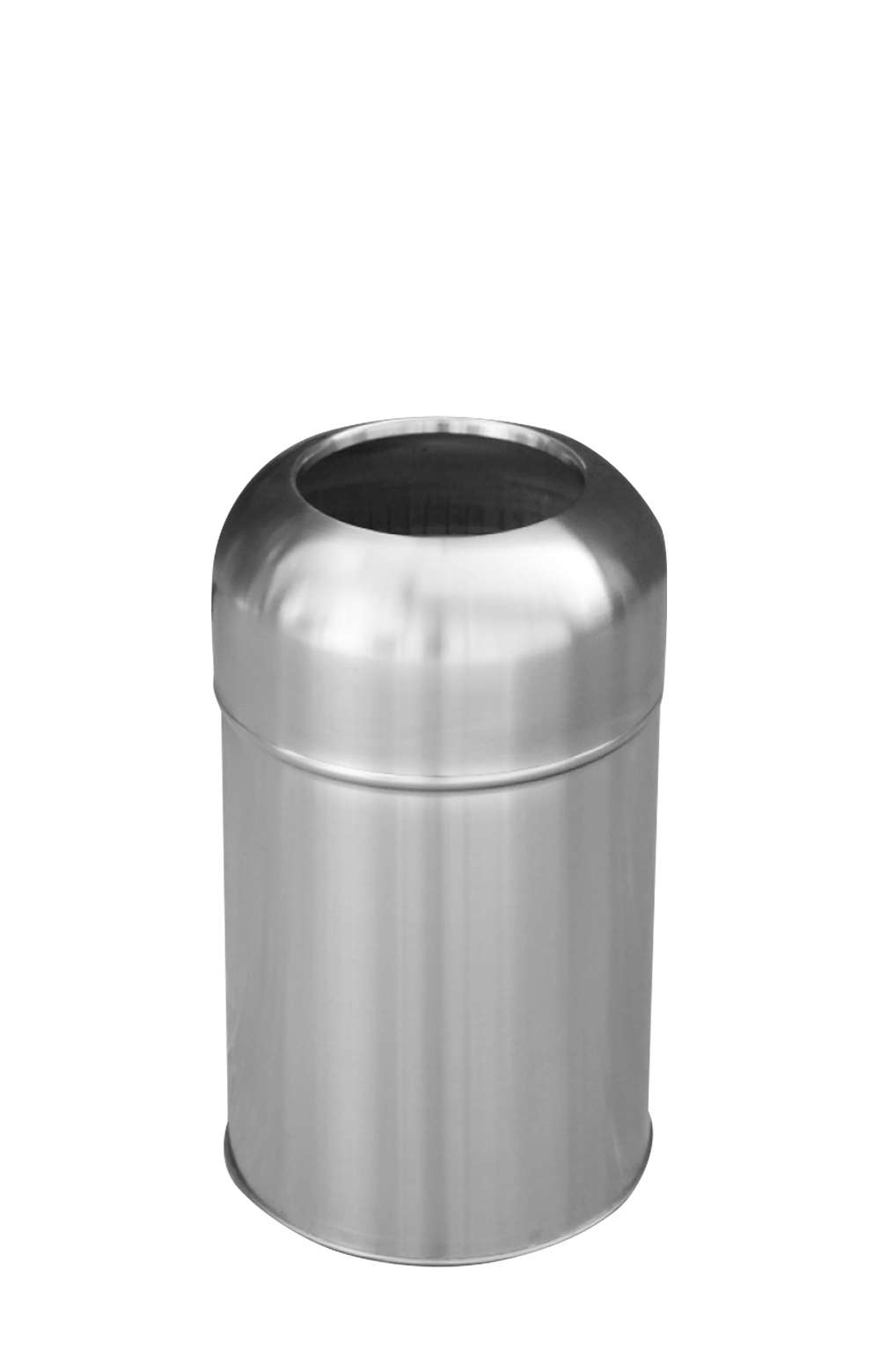 Torpil Kapaklı Paslanmaz Çöp Kovası 15lt