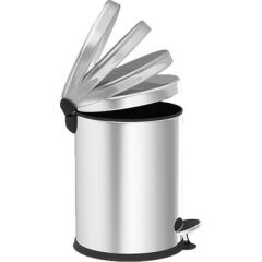 Pedallı Çöp Kovası Amortisörlü Yavaş Kapanan Boy Seçenekli