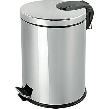 Pedallı Paslanmaz Çöp Kovası 30Lt
