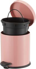 Pembe Pedallı Çöp Kovası 3Lt 5Lt 12Lt 16Lt