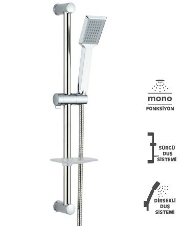 Sürgülü Rio Duş Başlığı